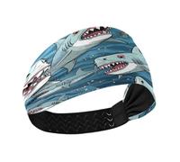 Lyeorm Funny Animals Headbands for Women Non Slip Fashion Sports Hair Bands Soft Elastic Wide Hair Wrap for Workout Yoga Running
