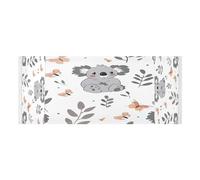 Lyeorm Kawaii Koala Washer and Dryer Covers for the Top, Fridge Dust Cover, Waterproof Washing Machine Cover with Storage Pocket for Kitchen Laundry Home