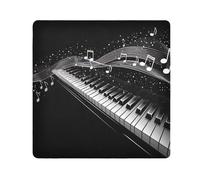 Lyeorm Keyboard Symbols Self-Adhesive Magic Cloth Makeup Bag Portable Cosmetic Bag Protective Wrap for Laptop Camera Lens, 13.8 X 13.8 Inch