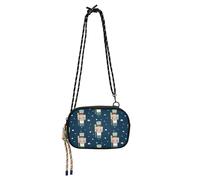 Lyeorm Nutcracker Soldiers Crossbody Bags for Women Cell Phone Wallet Purses Small Shoulder Bag with Adjustable Shoulder Strap