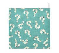 Lyeorm Question Marks Baby Washcloths, Soft and Absorbent Wash Cloths, Baby Bath Towel, Face Towel for Newborns, Infants, 3 Pack, 12x12 inches