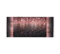 Lyeorm Rose Gold Glitter Washer and Dryer Covers for the Top, Fridge Dust Cover, Waterproof Washing Machine Cover with Storage Pocket for Kitchen Laundry Home