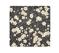 Lyeorm Small Flowers Self-Adhesive Magic Cloth Makeup Bag Portable Cosmetic Bag Protective Wrap for Laptop Camera Lens, 17.7 X 17.7 Inch