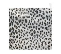 Lyeorm Snow Leopard Baby Washcloths, Soft and Absorbent Wash Cloths, Baby Bath Towel, Face Towel for Newborns, Infants, 5 Pack, 12x12 inches