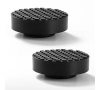 Lyeteung 2 PCS Universal Floor Jack Rubber Pad 65mm, Jack Pad Adapter, Pinch Weld Side Frame Rail Protector Puck/Pad, for Jack Stand