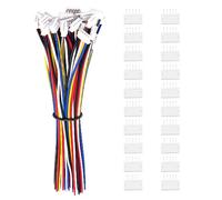 Lyeteung 20 Sets Mini Micro JST 1.5 ZH 5 Pin Connector Plug Male with 150mm 26AWG Cable & Female Connector