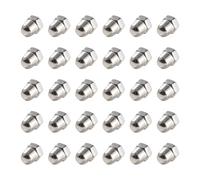Lyeteung 30 PCS M5 Stainless Steel Cap Nuts, Domed Head Top Hex Nuts, Acorn Decorative Hex Cap Nuts, for Screws, Bolts