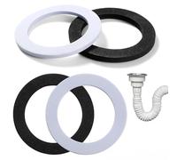 Lyeteung 4 PCS 84mm Sink O Ring Seal Washer, Basin Plug Sealing Washer, Replacement Sink Drain Accessories Seal Ring, for 84mm Sink Waste