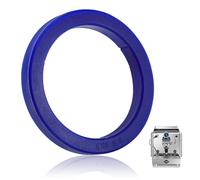 Lyeteung 8.5mm Thick Silicone Steam Ring, Grouphead Gasket, Brew Group Head Seal Gasket, Compatible with Faema E61/E98 Compatible with Gaggia Compatible with VBM Compatible with Decent