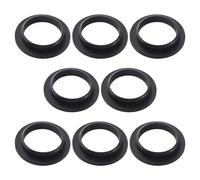 Lyeteung 8 PCS 40x27x7 mm Convex Waste Pipe Sealing Washers, Silicone Washers for Plumbing, Gasket for Siphon, Waste Pipe Seal Ring for Drain Pipe Sink Odour Trap Siphon