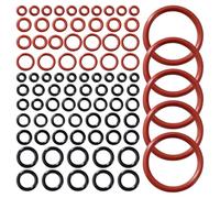 Lyeteung 85 PCS Coffee Machine Seal O-Ring Kit, Brew Group Silicone O-Rings, Compatible with Philips Saeco Spidem Gaggia