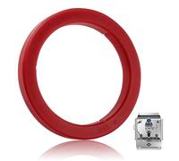 Lyeteung 8mm Thick Silicone Steam Ring, Grouphead Gasket, Brew Group Head Seal Gasket, Compatible with Faema E61/E98 Compatible with Gaggia Compatible with VBM Compatible with Decent