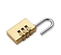 LYEUXHJPX FS-3-75mm Solid Brass Copper Padlock Code Lock 1Pcs