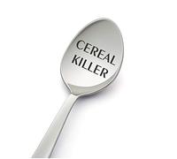 LYF Collection Cereal Killer Spoons - Perfect Cereal Lover Gift-Cereal Spoon Best Teenager Gifts On The Market - Crafted