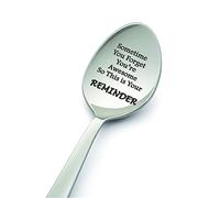LYF Collection Sometime You Forget You're Awesome So This is Your Reminder, 8 Inch Spoon Designed for Inspiration-Gift Under £10- Gifts for Him/Gifts for Her-Perfect Inspirational Gift