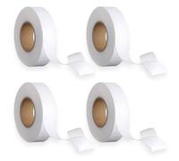 LYF STILE Hemming Wonder Web Adesive Hem Tape 100m Length, 2cm Width, Iron On, No Sewing Strong Fabric White Fusing Tape - 4 Packs