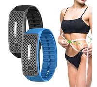 lyfanog Detox Wristband, Fat Blasting Balancing Detox Wrist Strap, Ultrasonic Fat Burning Watch, Adjustable Silicone Bracelet for Men Women (C)