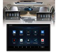 LYFDPN 10in Touch Screen Car TV Headrest Monitor, Tablet Movie Video Player, Android 9.0 4K 1080P Wifi Bluetooth USB HDMI Airplay