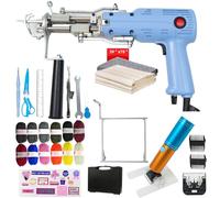 LYFDPN 200W Upgraded Tufting Gun 2 in 1 Loop Pile/Cut Pile Tufting Kit Starter Kit for Rug Making Tool, with Cordless Carpet Trimmer