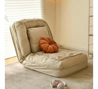 LYFDPN Human Dog Bed Foldable for Adults, Adjustable Dog Bed for People with 3-Position, 73"x35"x10" Large Bean Bag Lazy Sofa Bed (White)