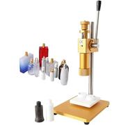 LYFDPN Manual Bottle Capper Machine for Secure Sealing, Adjustable Height for Versatile Use in Perfume and Spray Bottle Capping (20mm)