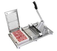 LYFDPN Manual Mutton Kebab Machine, Stainless Steel BBQ Doner Kebab 10 Strings Meat Making Machine, for Home BBQ Parties Barbecue Helper