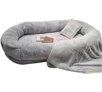 LYFDPN Portable Pet Nest Bed, Large Cat Beds for Indoor Cats and Puppy, Dog Bed Large Washable, Human Dog Bed for Adults (135 * 85 * 30)