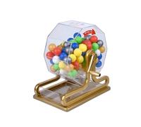 LYFDPN Professional Bingo Game Set with Hand Crank - Manual Lottery Machine Holds 100 Balls, Ideal for Large Groups (Style 4)