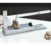 LYFDPN Stainless Steel Vertical Oyster Shucker Adjustable Oyster Clam Opener Machine Heavy Duty Oyster Sheller Practical Tool