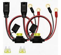 LYFDTFVE 2-Pack M10 Eyelet X-Connect Battery Cables for NOCO GC008 Automotive