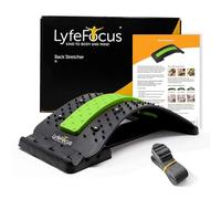 LyfeFocus Back Stretcher & Acupressure Massager, Spine Board, Green