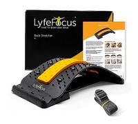 LyfeFocus Back Stretcher & Acupressure Massager, Spine Board, Orange
