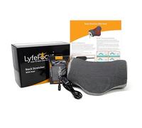 LyfeFocus Neck Stretcher, Posture Corrector, Grey, Heat + Power Bank