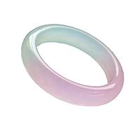 LYFHJD Jade Bangle, Jadeite Bracelet For Women Jewellery Box Gift With Certificate, Versatile For Every Party You Have, Best gift for Wome (Size : 59mm)