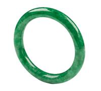 LYFHJD Natural Burmese Jade Bangle Emerald Full Green Fengshui Women's Bracelets