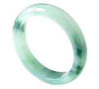 LYFHJD Natural Jade Bangle Ice Floating Green Jade Bracelet Women's Jewelry