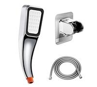 LYFHJD Rainfall Shower Head Handheld Combo Convenient Push-Button Flow Control Button for Easy One-Handed Operation