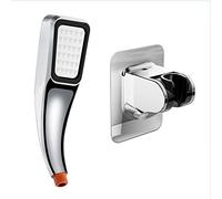 LYFHJD Rainfall Shower Head Handheld Combo Convenient Push-Button Flow Control Button for Easy One-Handed Operation