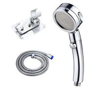 LYFHJD Rainfall Shower Head Handheld Combo Convenient Push-Button Flow Control Button for Easy One-Handed Operation