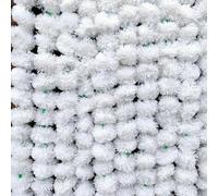 LYFJOY 5Piece Indian Handmade Artificial Genda/Marigold Flowers Garlands Decoration 5Ft Each Long Door Hanging Genda Phool for Wedding Festivals White