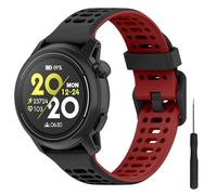 Lyforaz Band for Samsung Galaxy Watch 7 Band 40mm 44mm, Soft Silicone Strap for Galaxy Watch 6 5 4 FE Band 40mm 44mm/6 Classic 47mm 43mm/Watch 5 Pro 45mm/Gear Sport Men Women-Black-Red