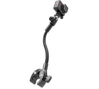 LYFPOOM Gooseneck Kamer Mount with 1/4 Inch 3/8 Inch 5/8 Inch Screw for Handlebar, Desk, Tube, Crossbar, Compatible with GoPro Hero 13/Baby Monitor/Logitech Webcam/Insta 360/Field Monitor/LED
