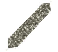 Lyfthologen 229*33cm Table Runner with Tassel, Baroque Table Runner, Table Decoration for Kitchen, Party, Restaurant
