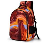Lyfthologen Daypack, Antelope Canyon Backpack, Rucksack with Pockets for Hiking Camping Travel