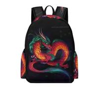 Lyfthologen Rucksack, Chinese Dragon Backpack, Casual Daypack for Outdoors,Sport,Travel