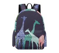 Lyfthologen Rucksack, Colorful Giraffe Fans Lovers Backpack, Casual Daypack for Outdoors,Sport,Travel