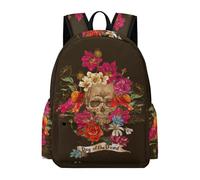 Lyfthologen Rucksack, Day Of The Dead Backpack, Casual Daypack for Outdoors,Sport,Travel