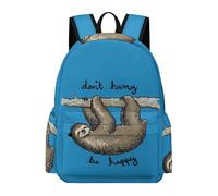 Lyfthologen Rucksack, Lazy Sloth Backpack, Casual Daypack for Outdoors,Sport,Travel
