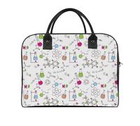 Lyfthologen Travel Handbag, Chemistry Experiment Pattern Tote Bag, Casual Shoulder Bag Crossbody Messenger Bag