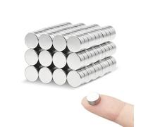 LYFUMAG 120 Pack Neodymium Magnets Strong, 6x2.5mm Mini Powerful Rare Earth Magnets, Small Round Magnet for Crafts, Whiteboards, Office, DIY, Tool Organization